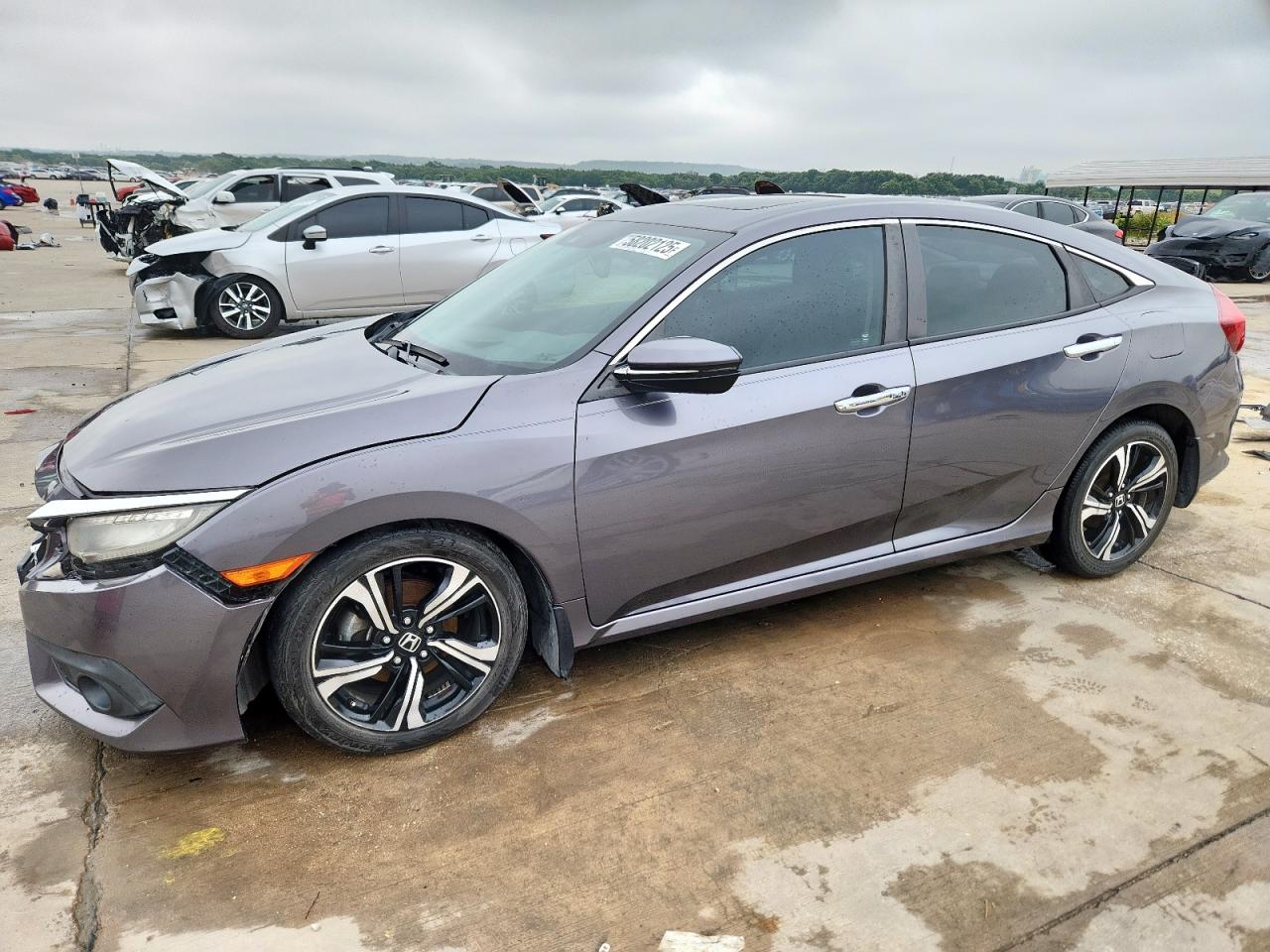 2017 Honda Civic Touring de vânzare în Grand Prairie, TX - Front End