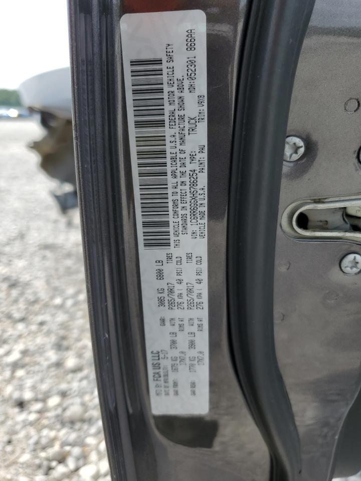 2017 Ram 1500 Slt VIN: 1C6RR6GGXHS786254 Lot: 57178015