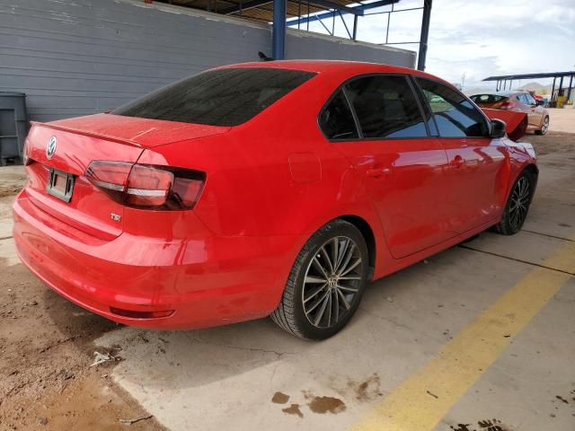  VOLKSWAGEN JETTA 2017 Красный