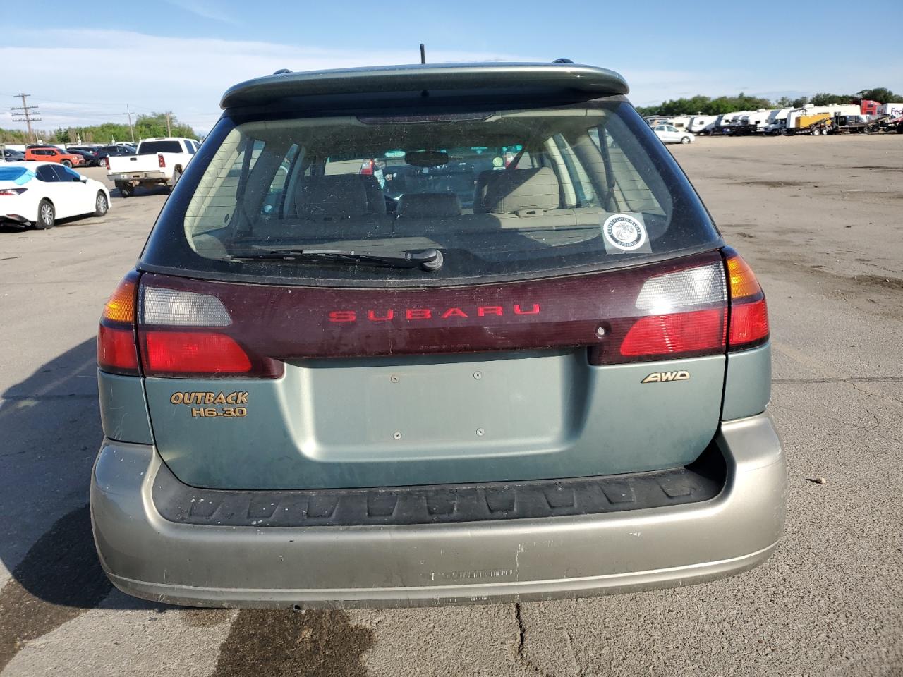 2003 Subaru Legacy Outback H6 3.0 Ll Bean VIN: 4S3BH806437610161 Lot: 56961175