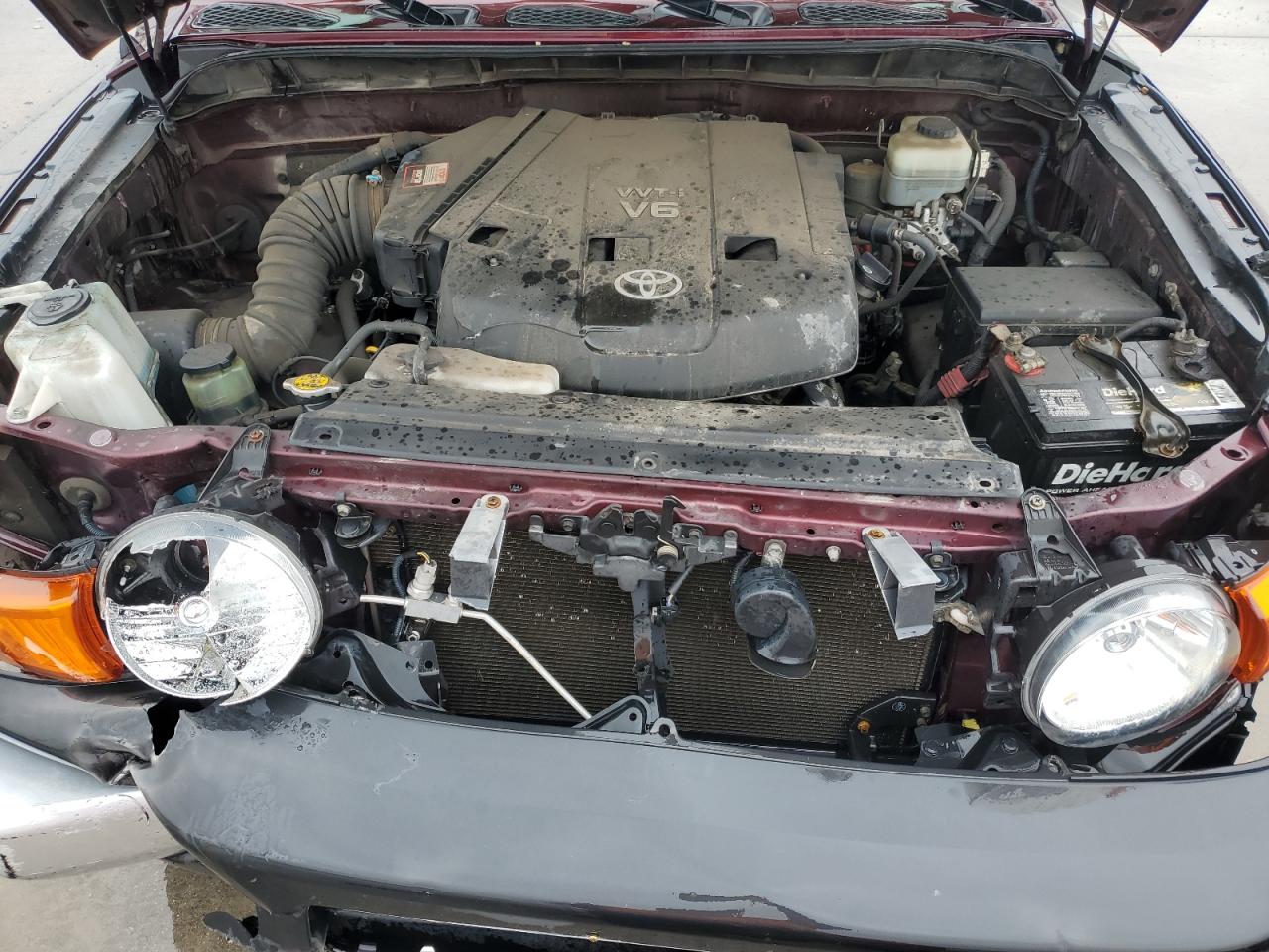 2007 Toyota Fj Cruiser VIN: JTEBU11F170011987 Lot: 55879395