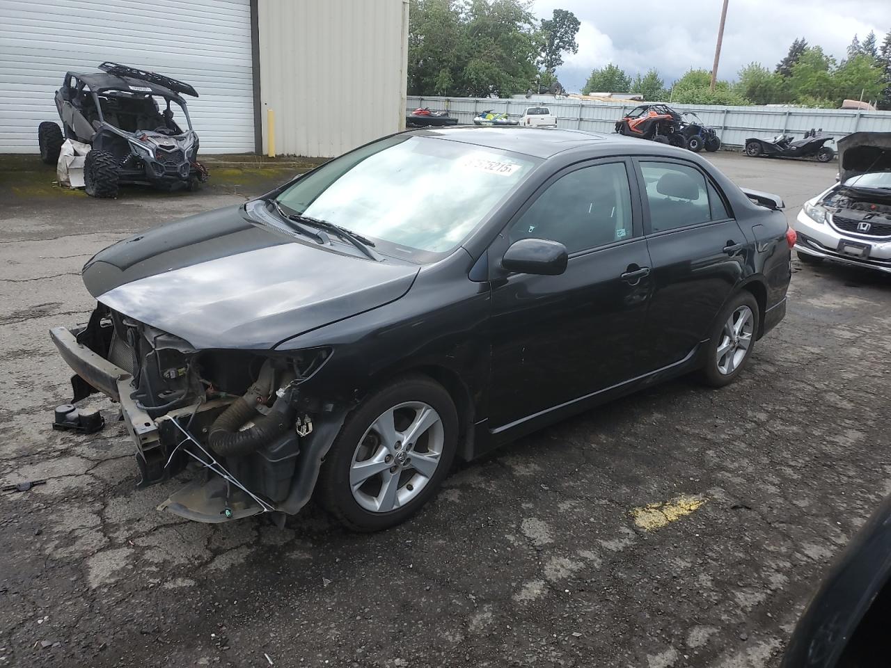 2012 Toyota Corolla Base de vânzare în Woodburn, OR - Front End