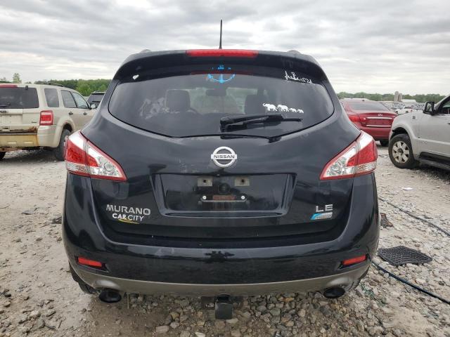  NISSAN MURANO 2012 Black