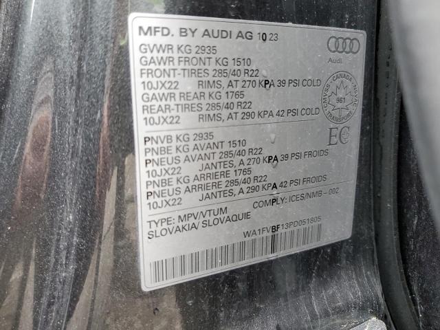 2023 AUDI Q8 PRESTIGE S-LINE  