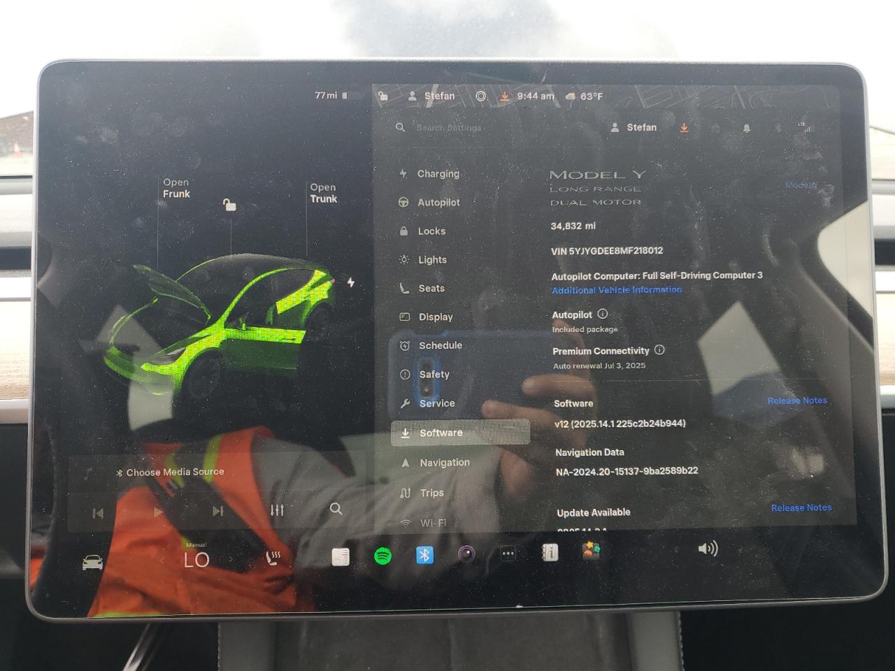 2021 Tesla Model Y VIN: 5YJYGDEE8MF218012 Lot: 56984465