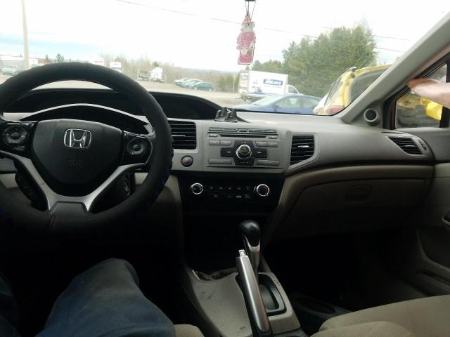 Sedans HONDA CIVIC 2012 Burgundy
