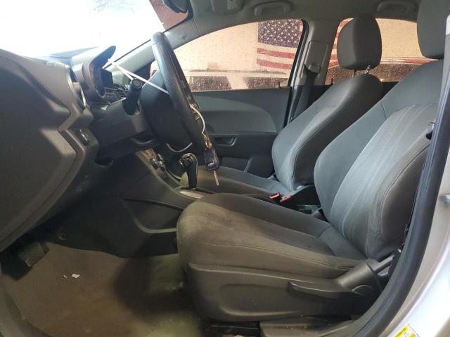  CHEVROLET SONIC 2015 Silver