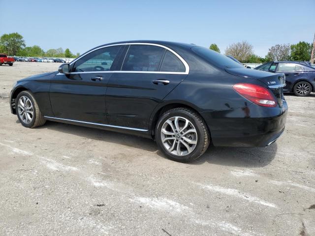  MERCEDES-BENZ C-CLASS 2018 Черный