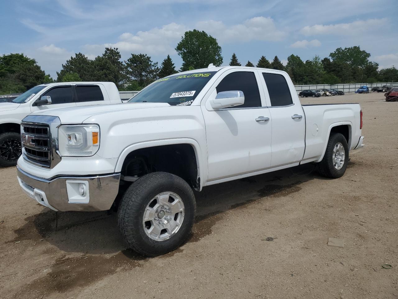 2014 Gmc Sierra K1500 Slt იყიდება Elgin-ში, IL - Rear End