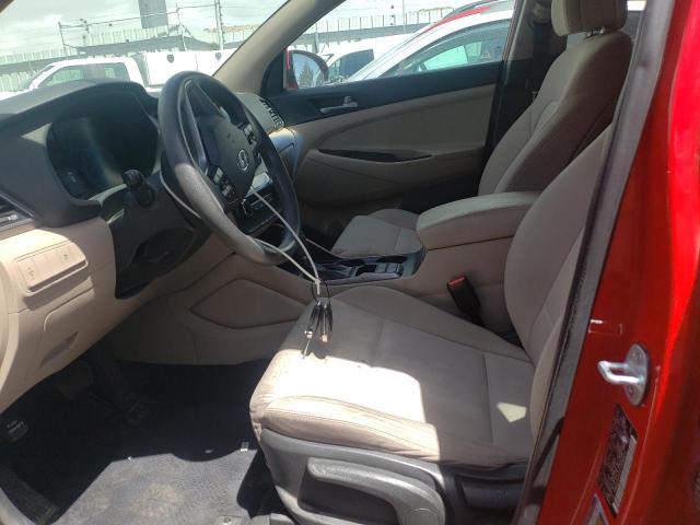  HYUNDAI TUCSON 2018 Czerwony