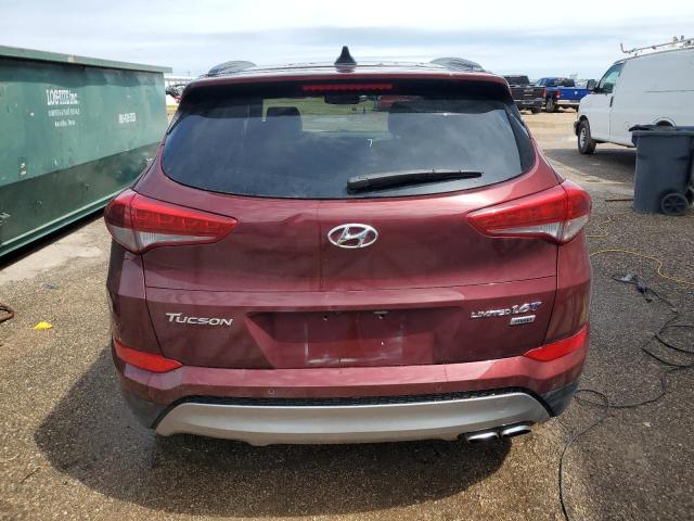  HYUNDAI TUCSON 2017 Czerwony