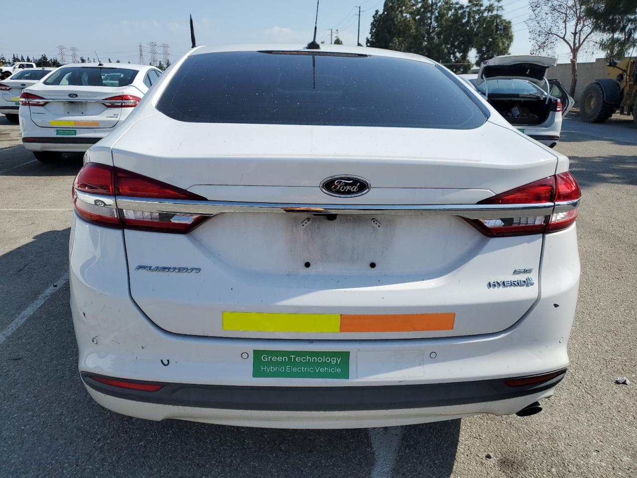 2018 Ford Fusion Se Hybrid VIN: 3FA6P0LU8JR281878 Lot: 54029105