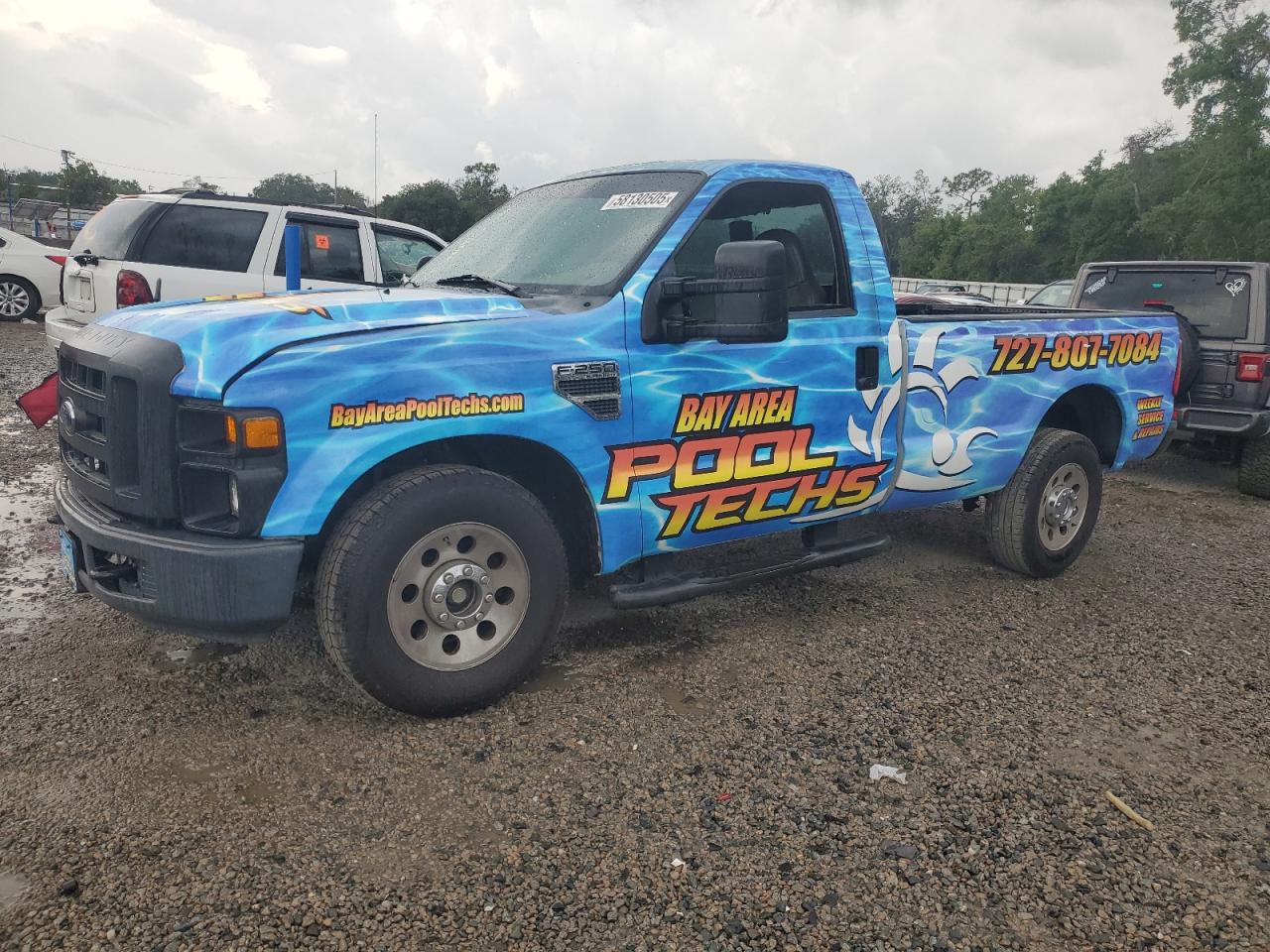2009 Ford F250 Super Duty de vânzare în Riverview, FL - Front End