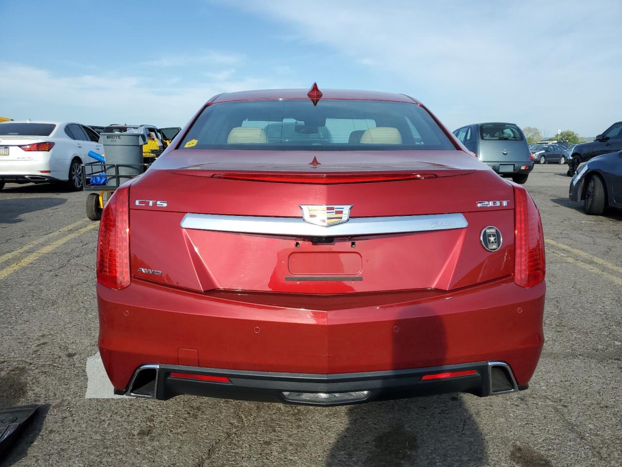 2019 Cadillac Cts Luxury VIN: 1G6AX5SX8K0143503 Lot: 56357225
