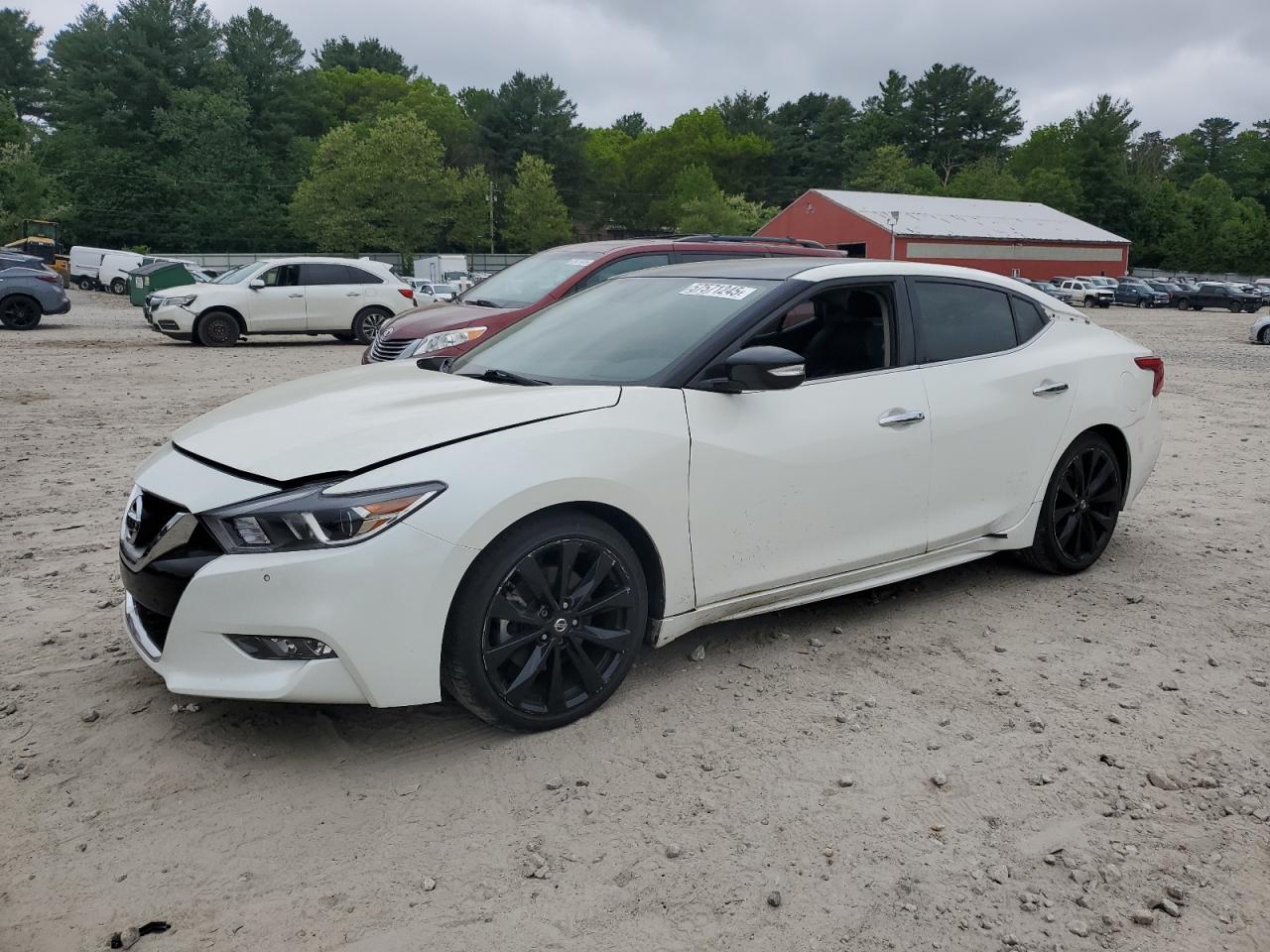 2016 Nissan Maxima 3.5S na sprzedaż w Mendon, MA - Water/Flood