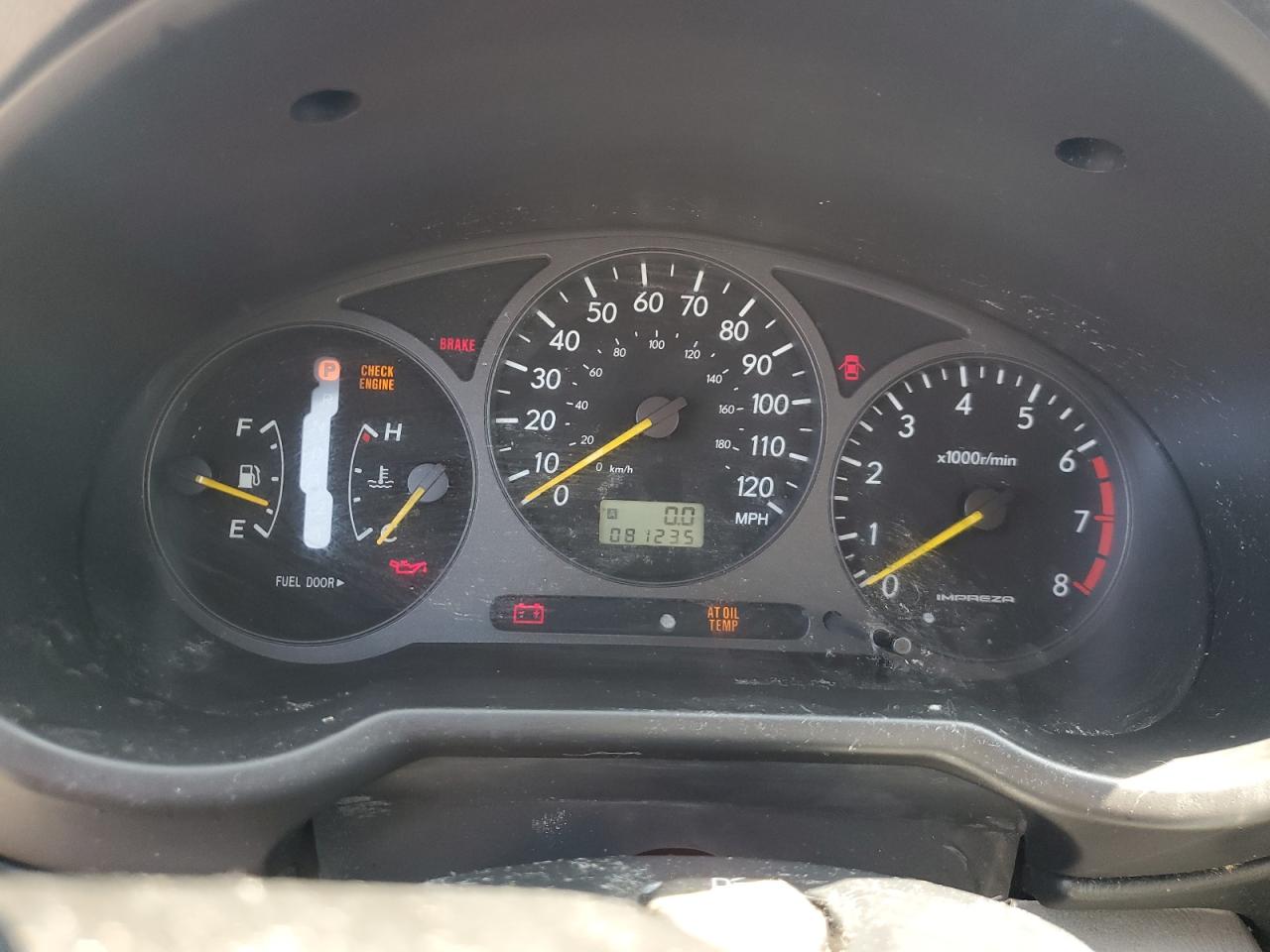 2003 Subaru Impreza Ts VIN: JF1GG65513H800657 Lot: 55776865