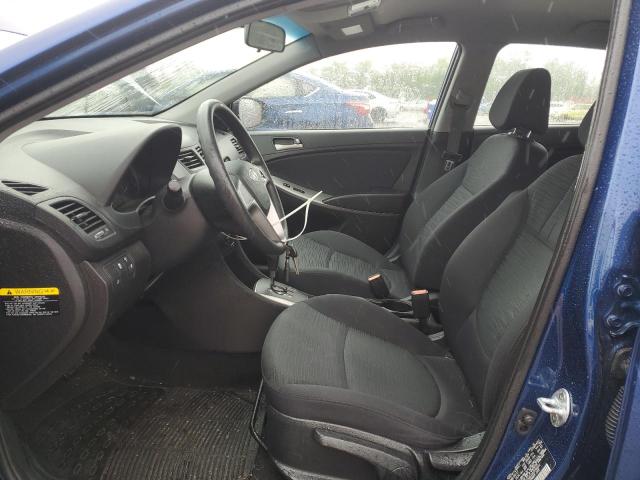  HYUNDAI ACCENT 2017 Granatowy