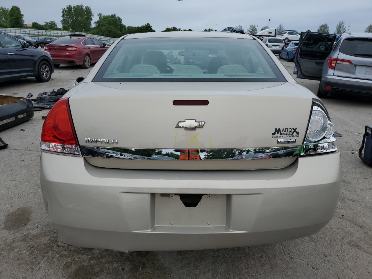 2010 Chevrolet Impala Ls VIN: 2G1WA5EK9A1265514 Lot: 58426365