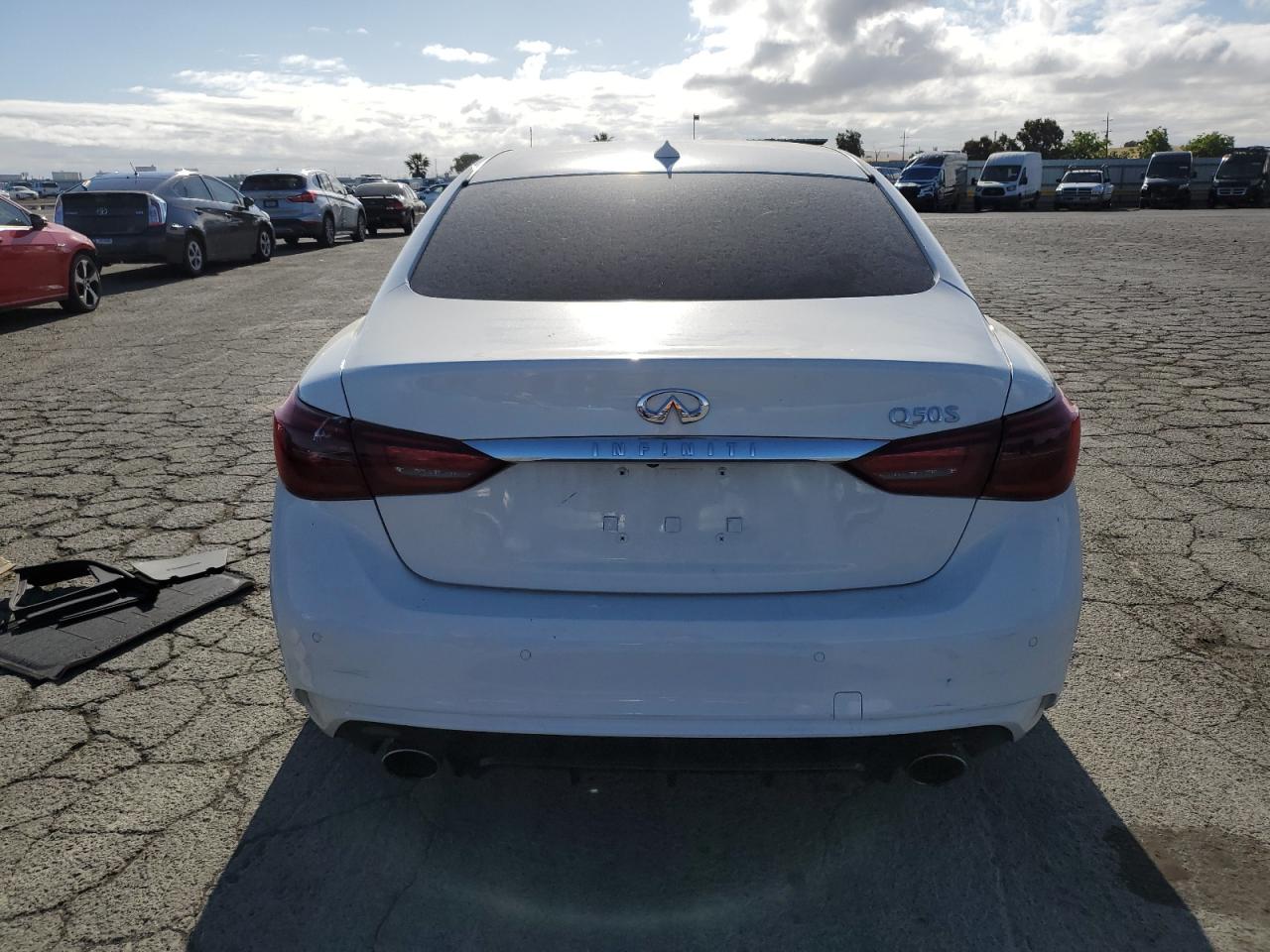 2019 Infiniti Q50 Luxe VIN: JN1EV7AP8KM541422 Lot: 53822265