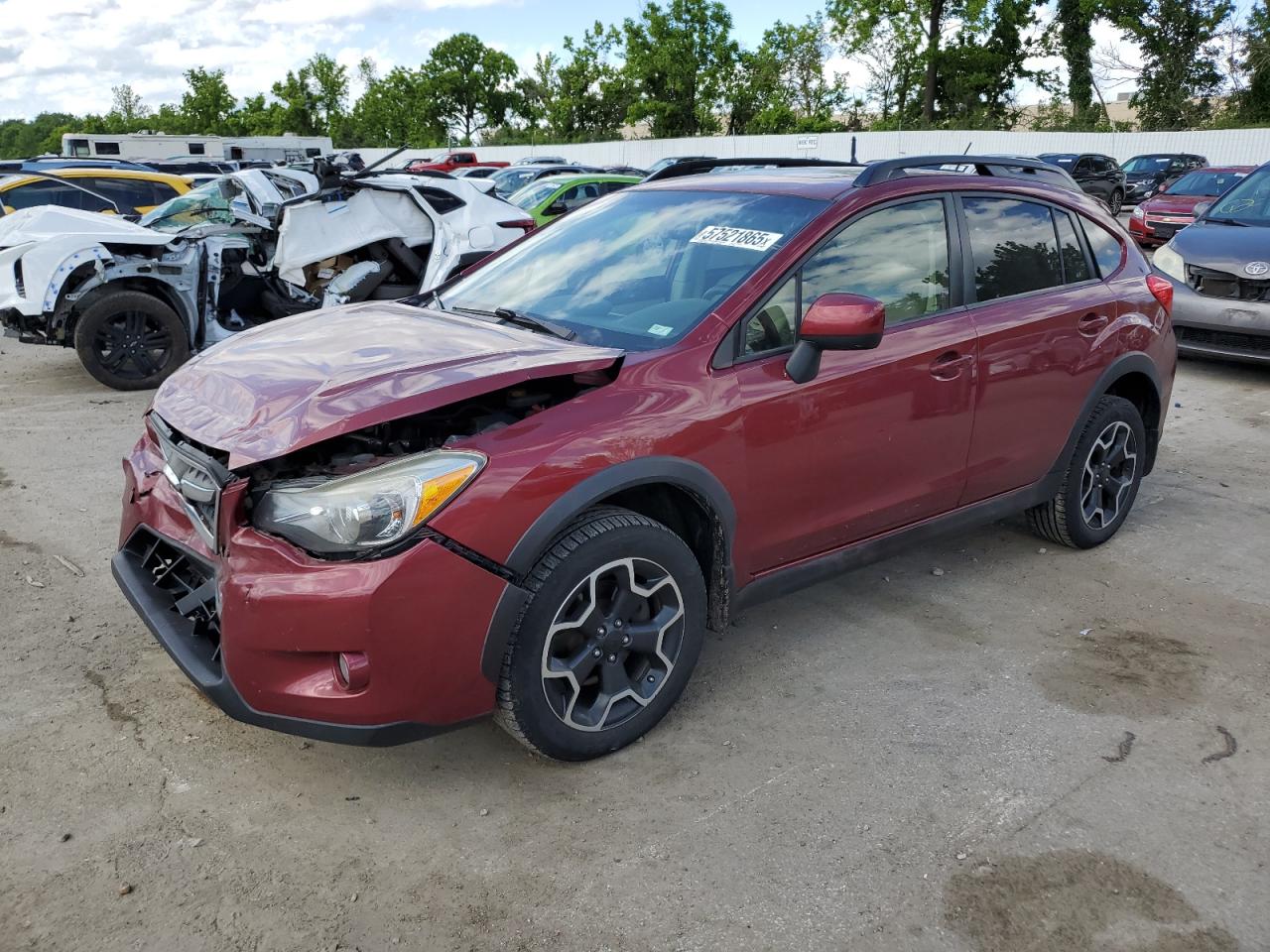 2014 Subaru Xv Crosstrek 2.0 Premium იყიდება Bridgeton-ში, MO - Front End