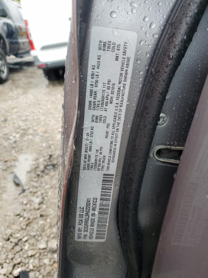 2024 Ram 3500 Tradesman VIN: 3C63RRGL3RG220241 Lot: 54899505