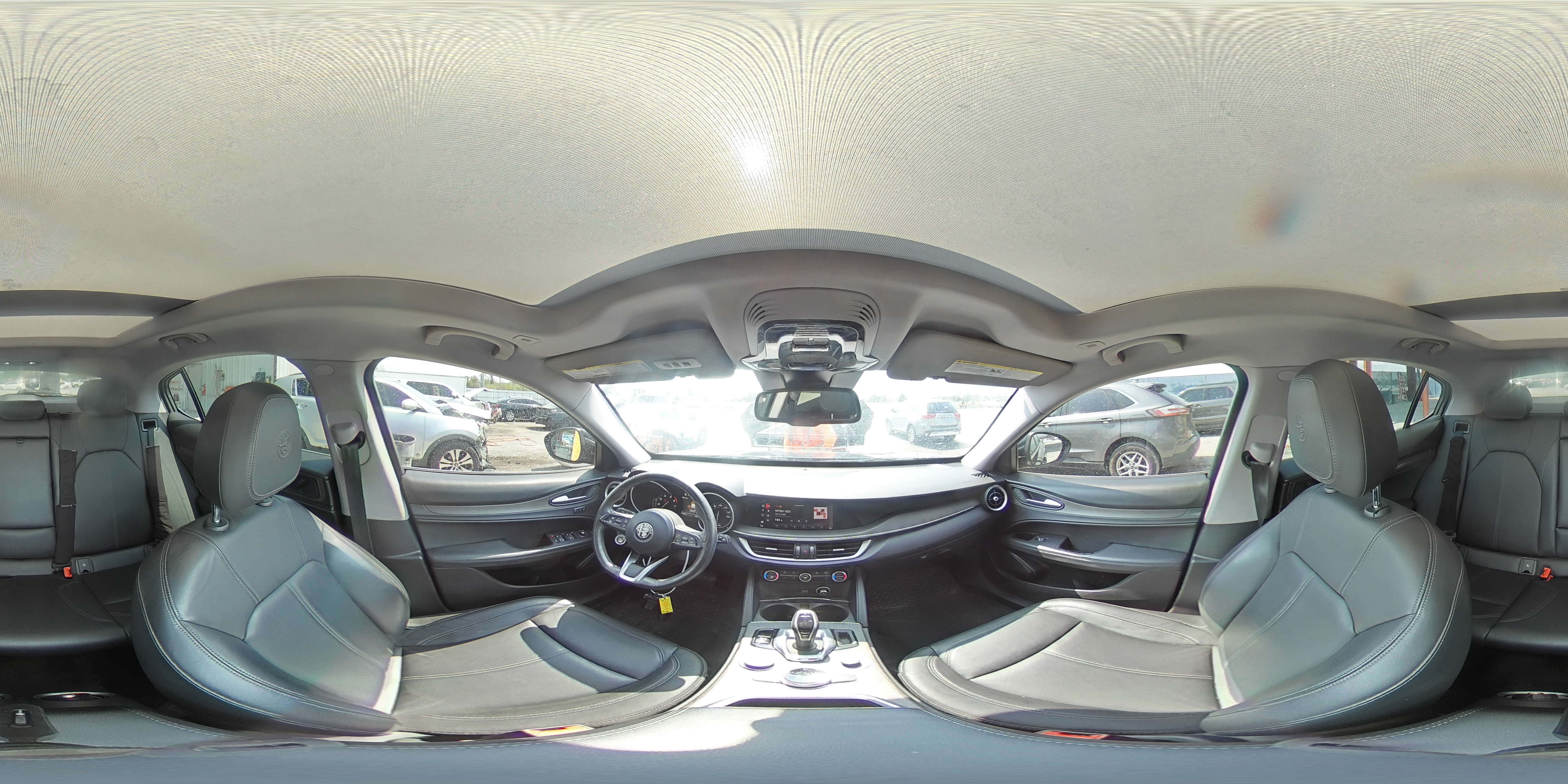 2021 Alfa Romeo Stelvio Ti VIN: ZASPAKBN3M7D19932 Lot: 56175885