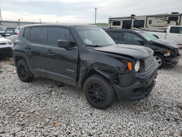  JEEP RENEGADE 2018 Чорний