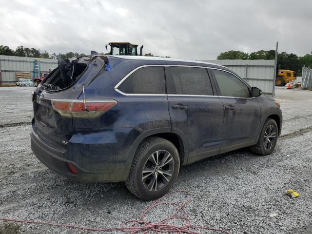 Parquets TOYOTA HIGHLANDER 2016 Granatowy
