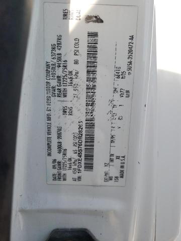 2006 FORD ECONOLINE E450 SUPER DUTY CUTAWAY VAN