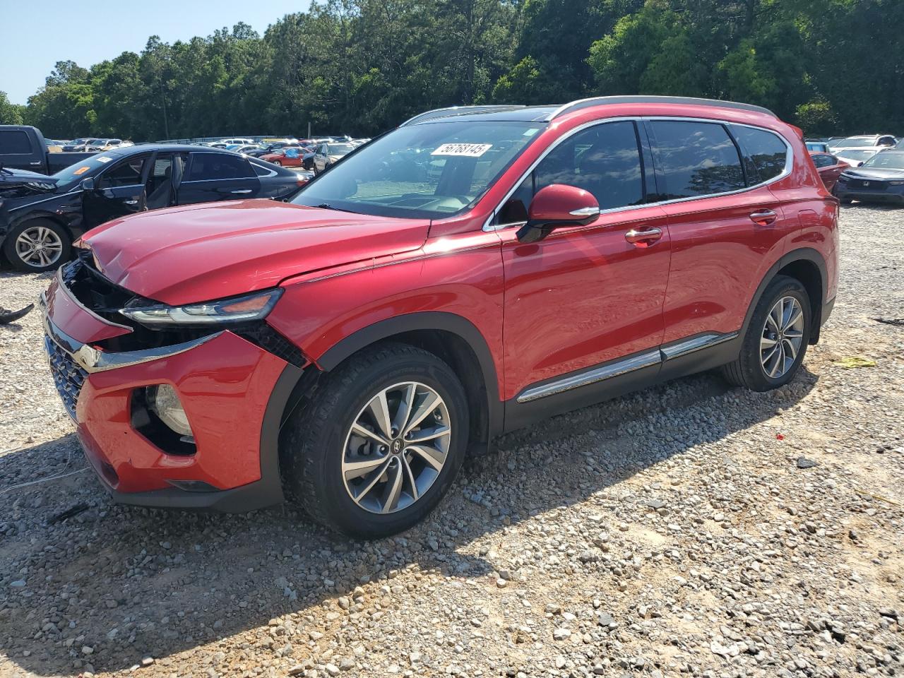 2020 Hyundai Santa Fe Limited продається в Eight Mile, AL - Front End