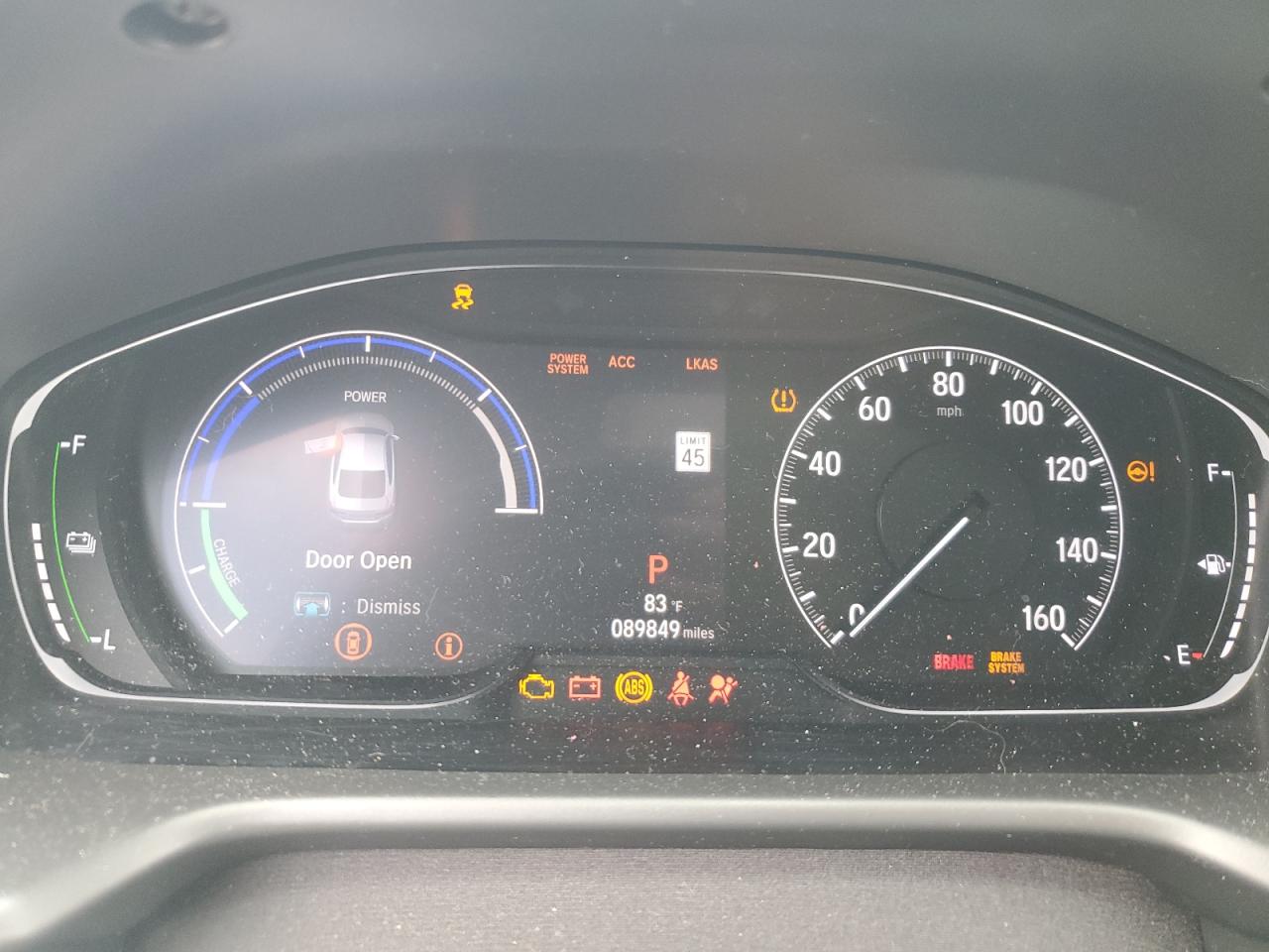 2019 Honda Accord Touring Hybrid VIN: 1HGCV3F91KA021945 Lot: 56605965