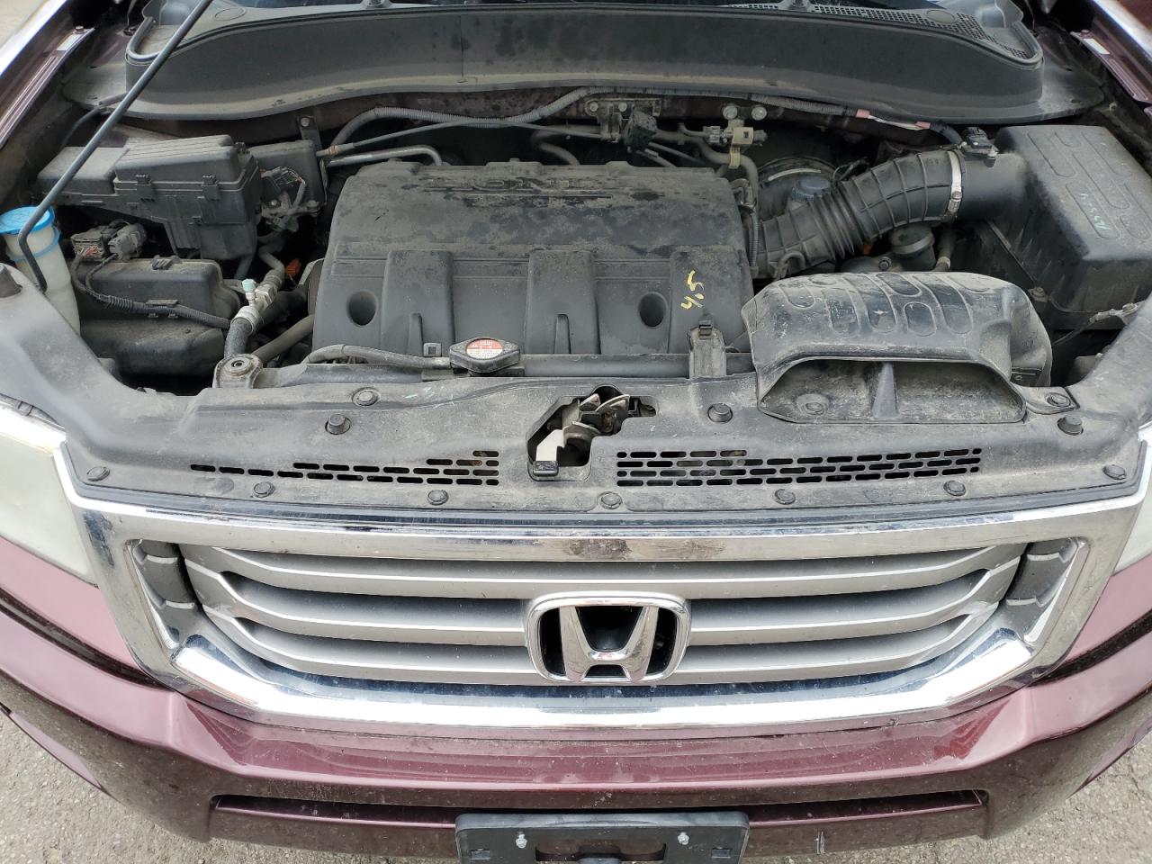 2012 Honda Ridgeline Rtl VIN: 5FPYK1F53CB457405 Lot: 56906165