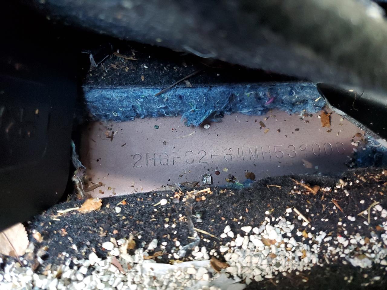 2HGFC2F64MH539006 HONDA CIVIC 2021