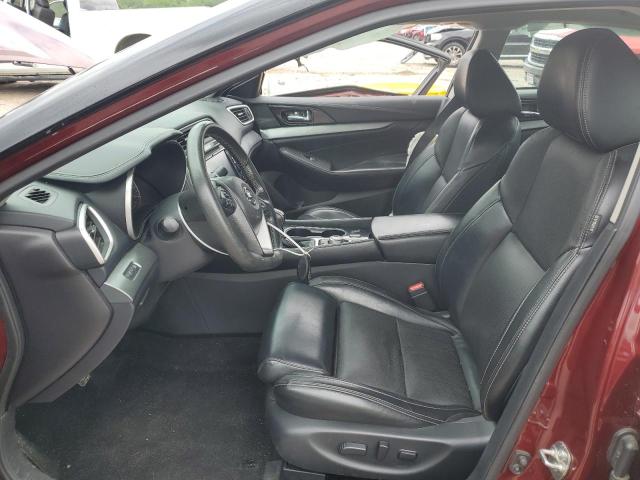 NISSAN MAXIMA 2017 Czerwony