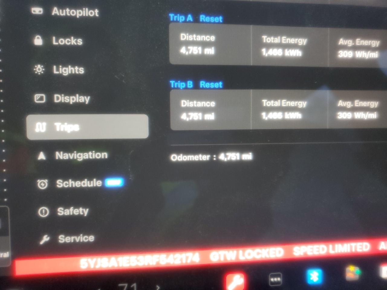 2024 Tesla Model S VIN: 5YJSA1E53RF542174 Lot: 55063885