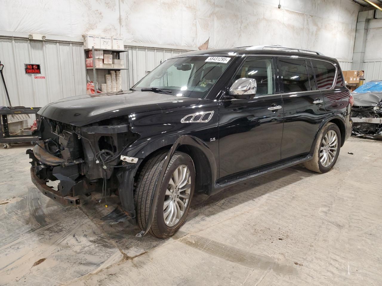 2016 Infiniti Qx80 للبيع في Milwaukee، WI - Front End
