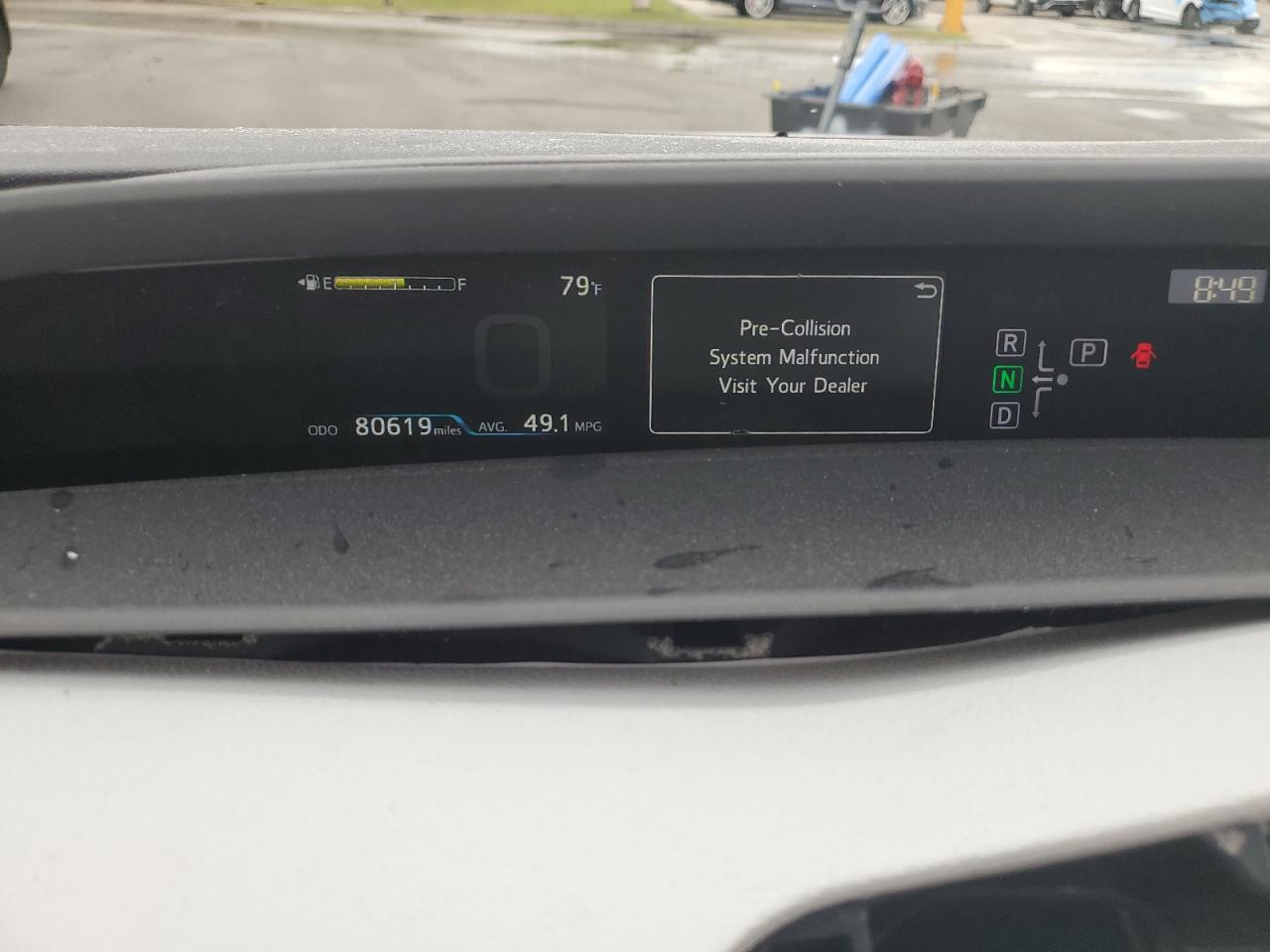 JTDKBRFU8H3548291 TOYOTA PRIUS 2017