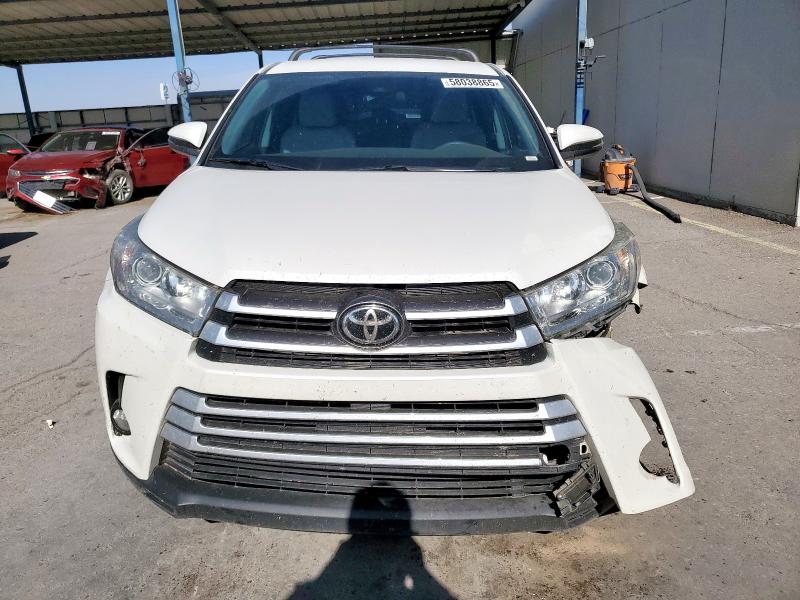  TOYOTA HIGHLANDER 2019 Белы