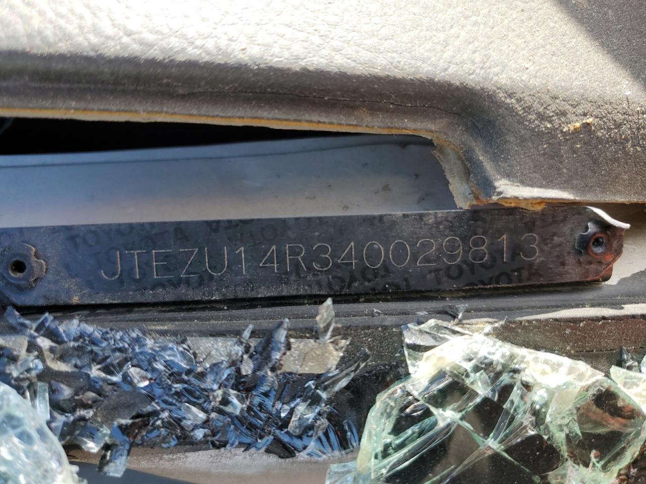 2004 Toyota 4Runner Sr5 VIN: JTEZU14R340029813 Lot: 56709855