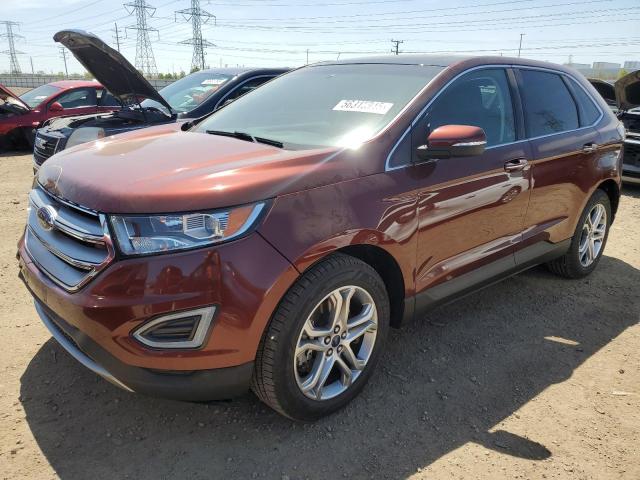  FORD EDGE 2015 Burgundy