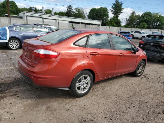  FORD FIESTA 2018 Czerwony