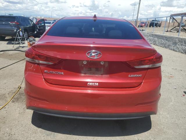  HYUNDAI ELANTRA 2017 Czerwony