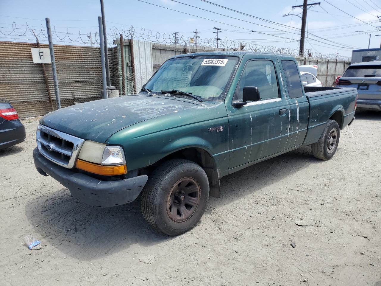 2000 Ford Ranger Super Cab იყიდება Los Angeles-ში, CA - Rear End