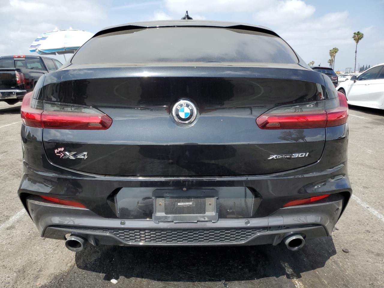 2020 BMW X4 xDrive30I VIN: 5UX2V1C0XL9B93562 Lot: 56180595