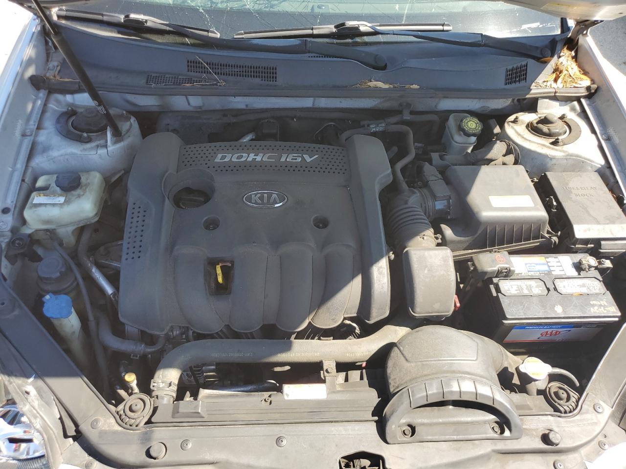 2007 Kia Optima Lx VIN: KNAGE123475130838 Lot: 57870725