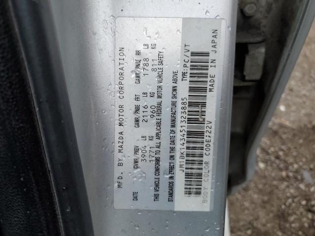 2005 MAZDA 3 HATCHBACK  