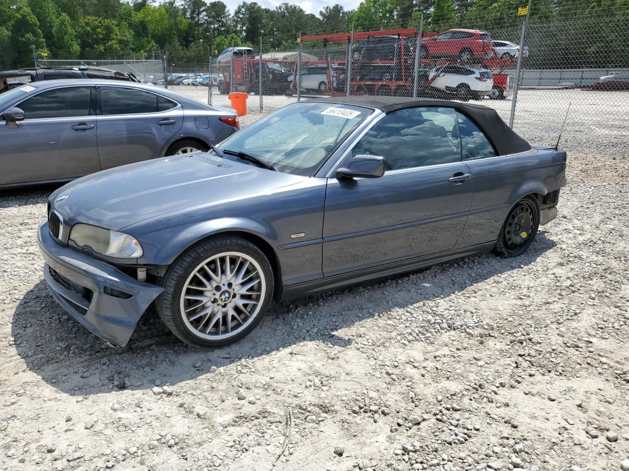 2003 Bmw 330 Ci იყიდება Ellenwood-ში, GA - Front End