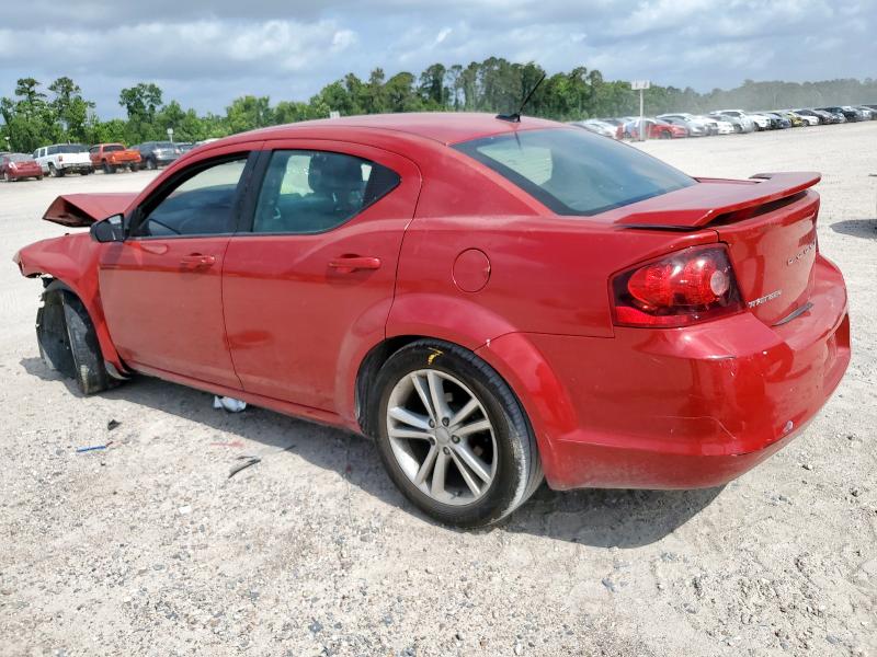  DODGE AVENGER 2014 Красный