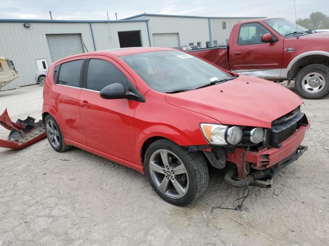  CHEVROLET SONIC 2015 Czerwony