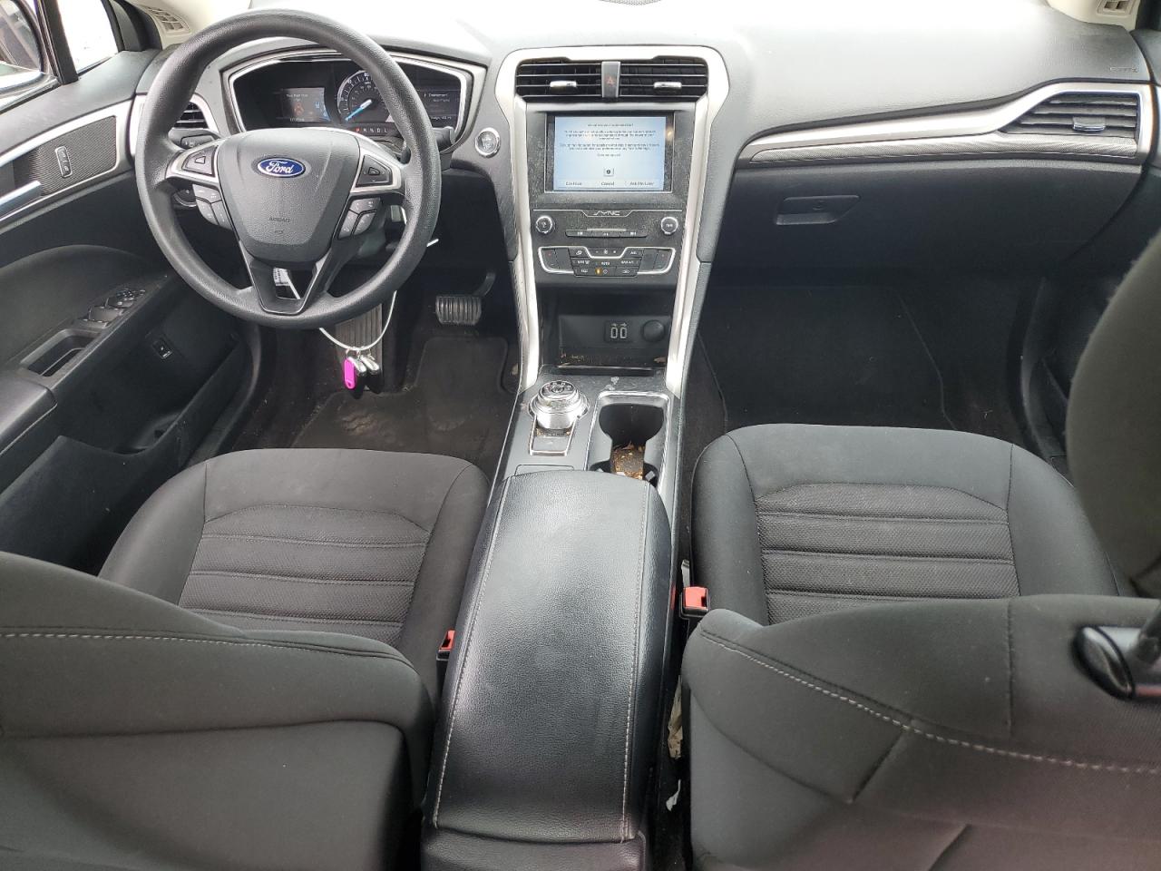 2019 Ford Fusion Se VIN: 3FA6P0LU9KR124796 Lot: 55085145